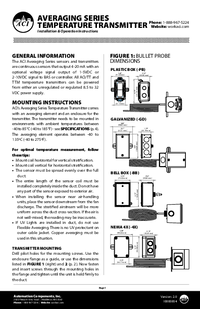 Thumbnail of document Manual - A/TT1K-A-100-4-4X  Transmitter Copper Averaging
